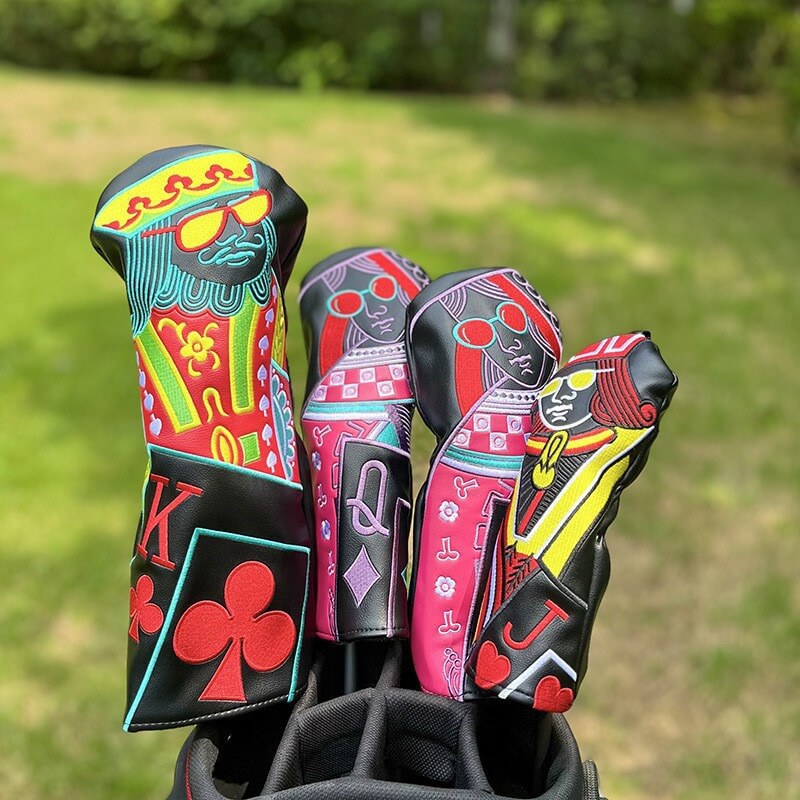 High Roller Playing Card Golf Headcovers