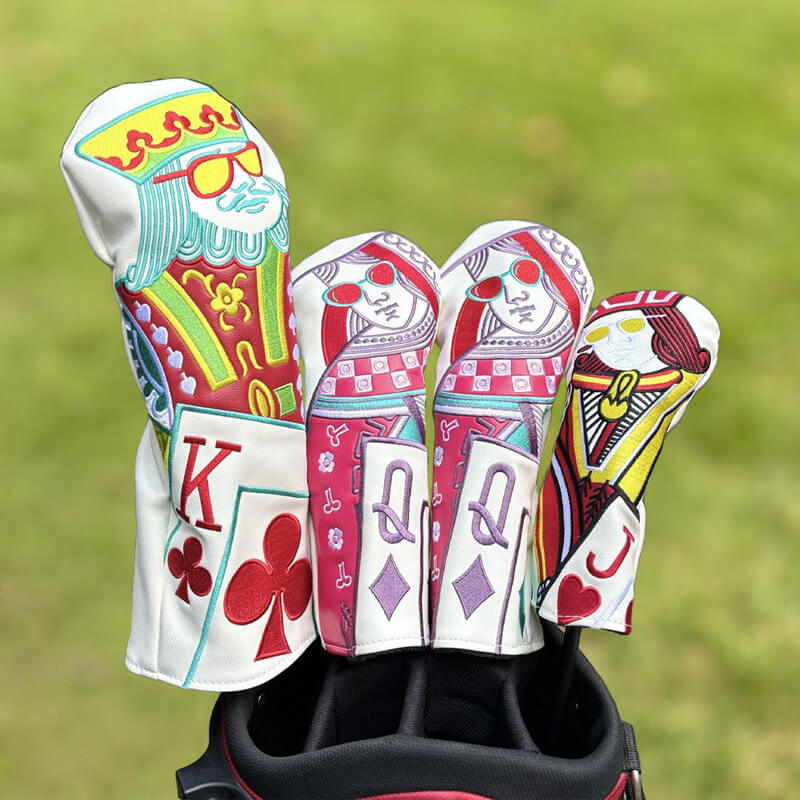 High Roller Playing Card Golf Headcovers
