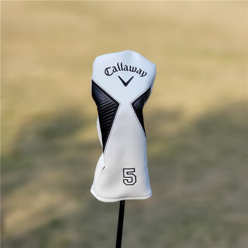 Premium Golf Headcovers - Driver, Fairway Woods (3/5), and Hybrids