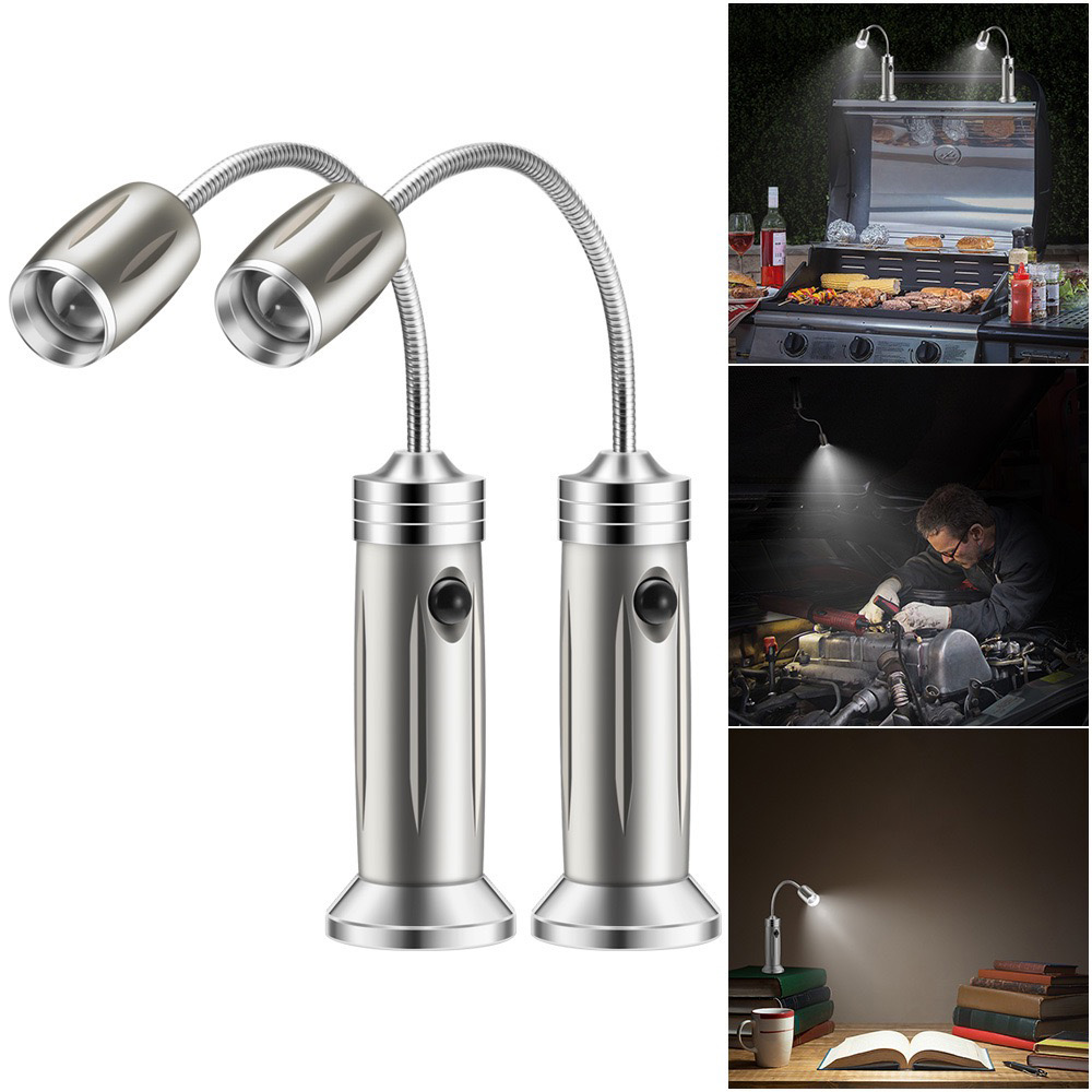 Professional Grade Magnetic Gooseneck BBQ & Work Light