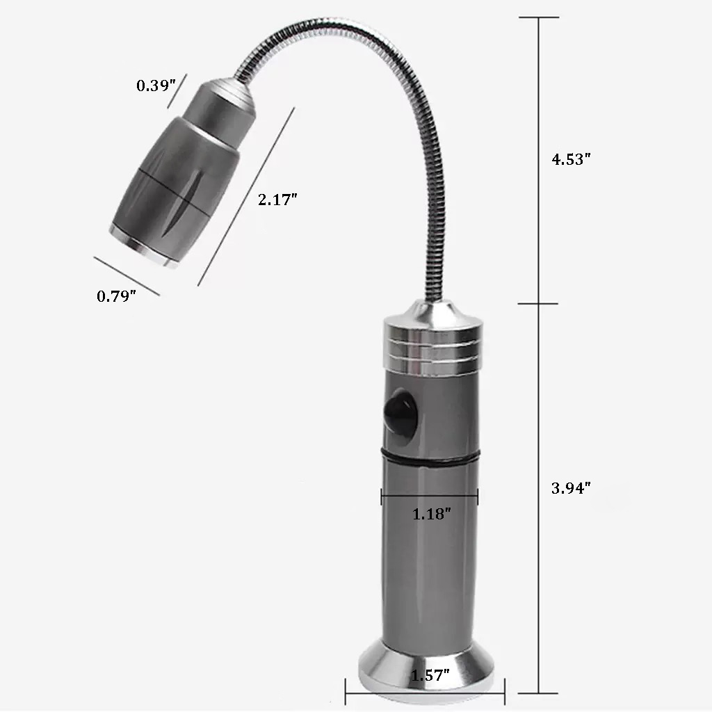 Professional Grade Magnetic Gooseneck BBQ & Work Light