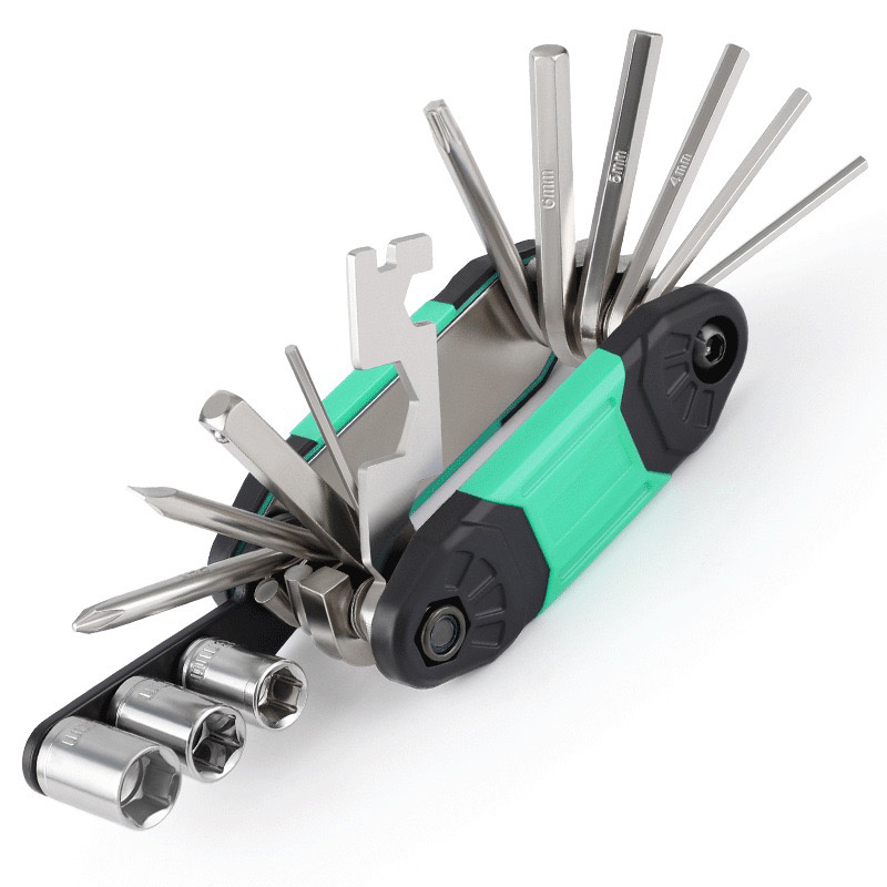 16-in-1 Portable Precision Bicycle Multitool