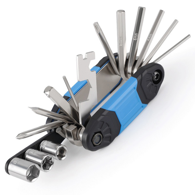 16-in-1 Portable Precision Bicycle Multitool