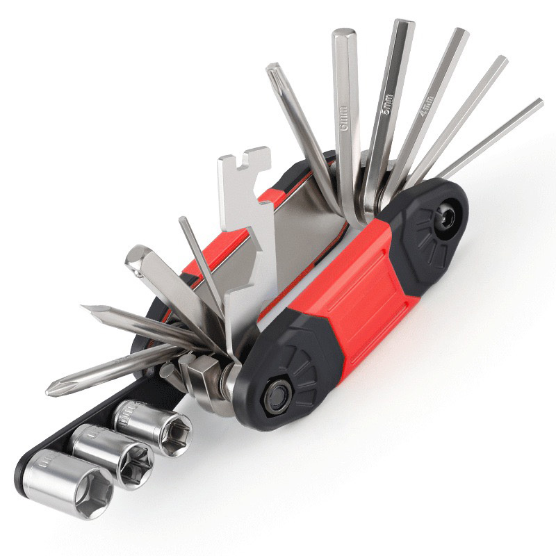 16-in-1 Portable Precision Bicycle Multitool