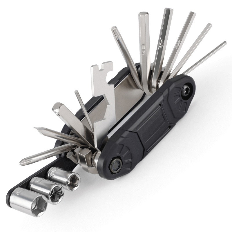 16-in-1 Portable Precision Bicycle Multitool