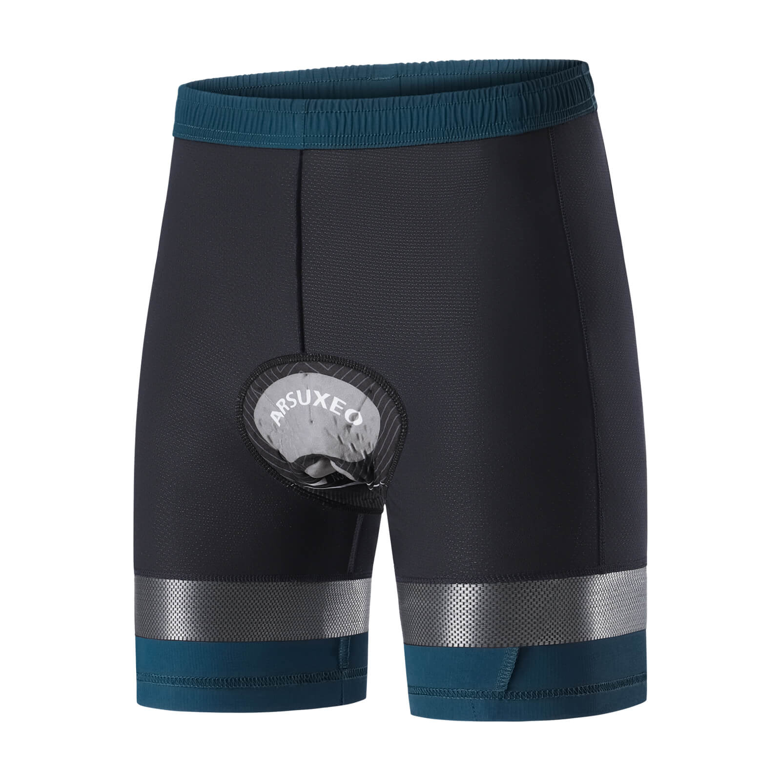 men water repellent multi purpose cycling utility shorts blue inner