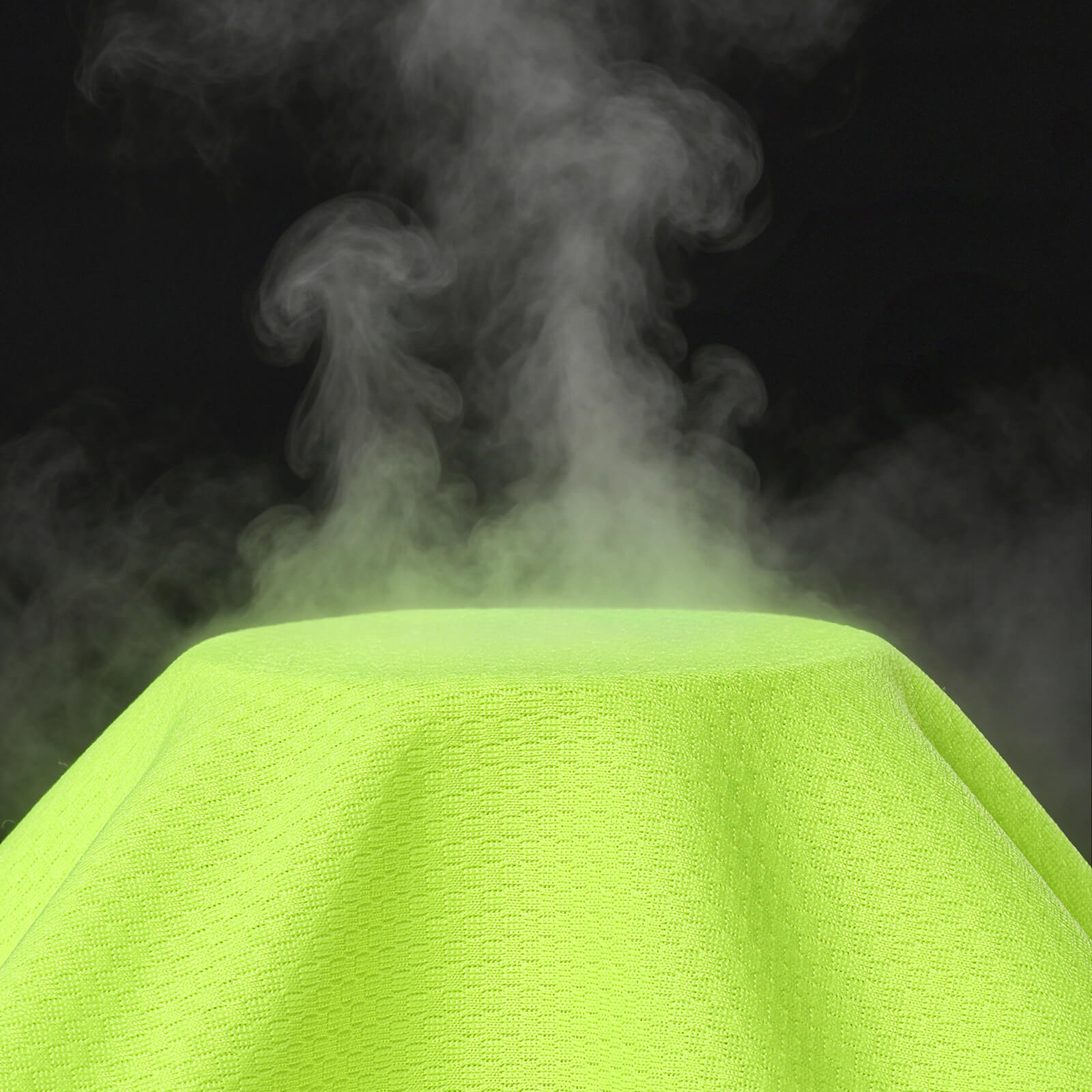 men pro short sleeve cycling jersey fluorescent green breathable material