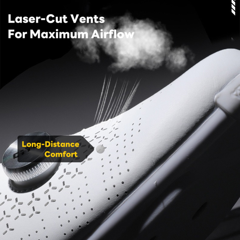 laser out vents bike shoes