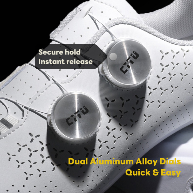 aluminum alloy dials bike shoes