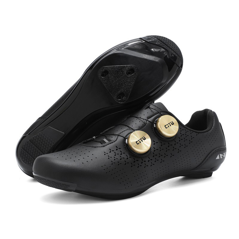 road bike shoes black