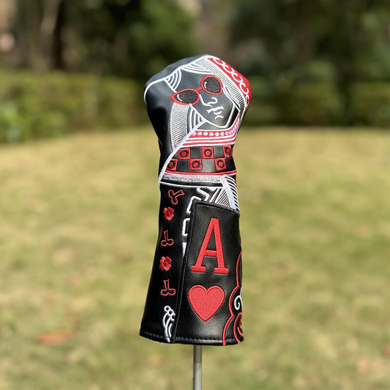 High Roller Playing Card Golf Headcovers