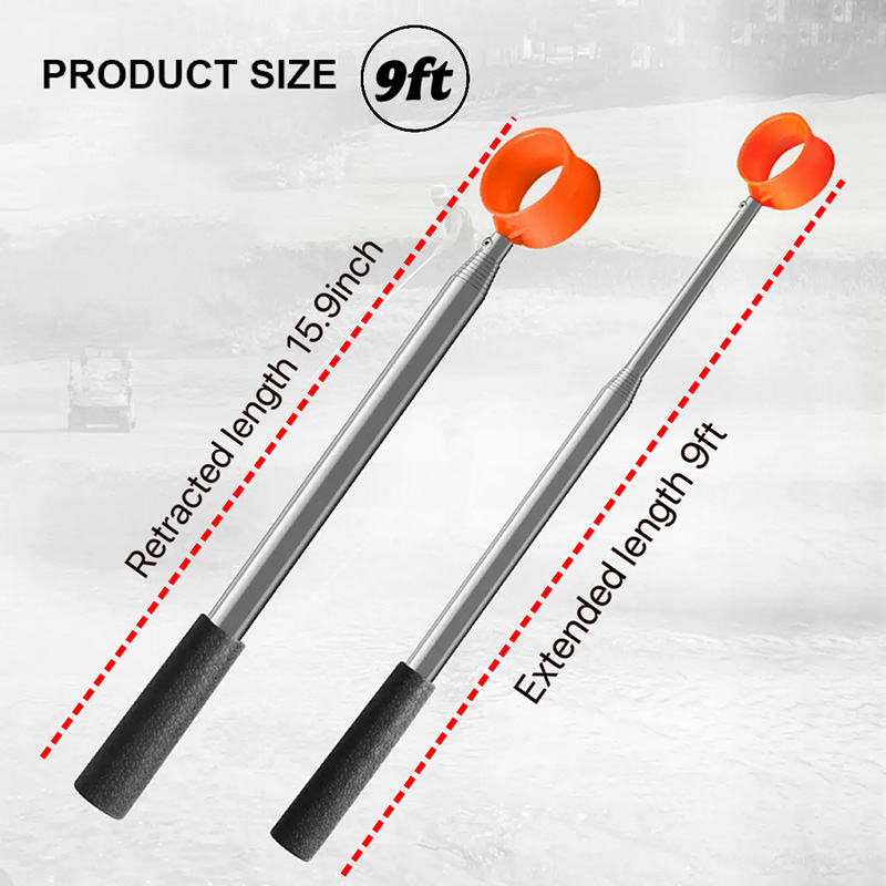 Telescopic Pressure-driven Golf Ball Retriever