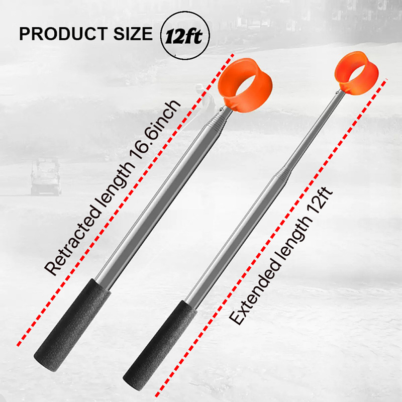 Telescopic Pressure-driven Golf Ball Retriever