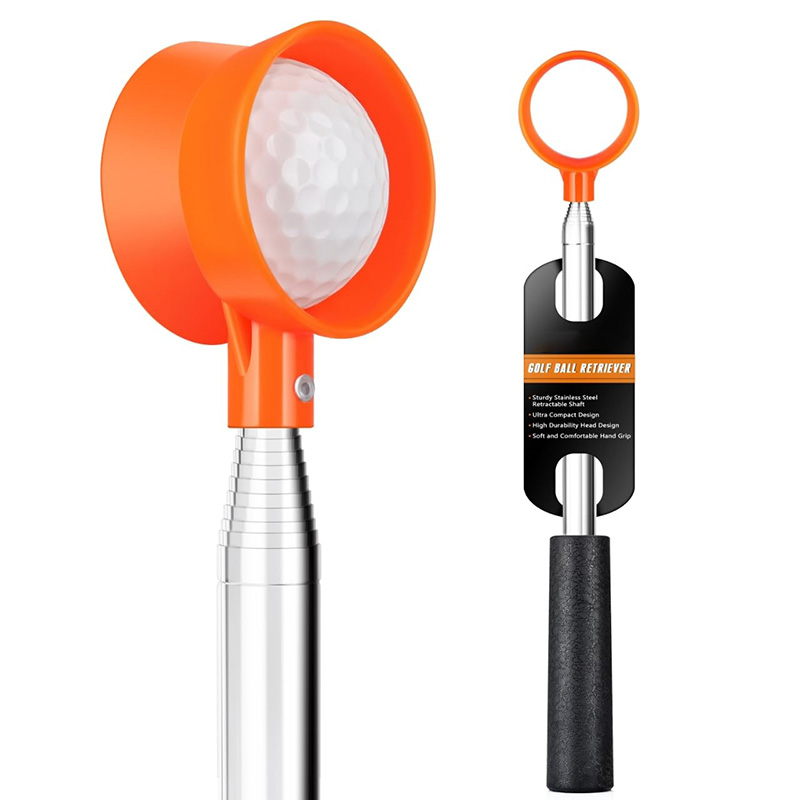 Telescopic Pressure-driven Golf Ball Retriever