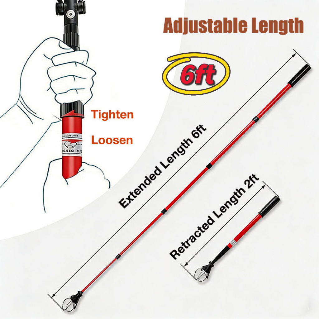 Telescopic Golf Ball Retriever 6FT 15FT