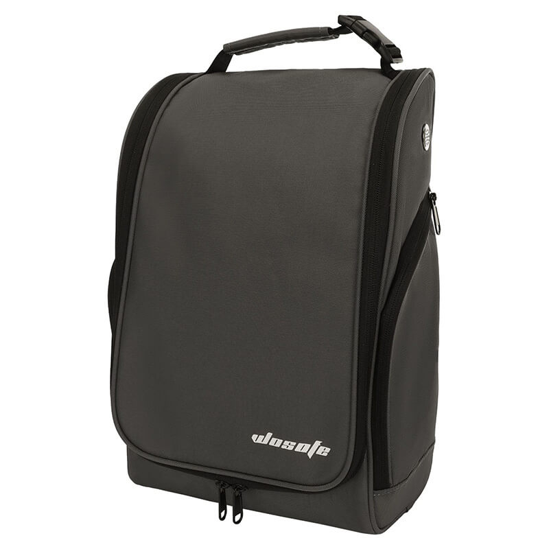 Water-Resistant Golf Shoe Bag with Breathable Air Vents & Accessory Pockets