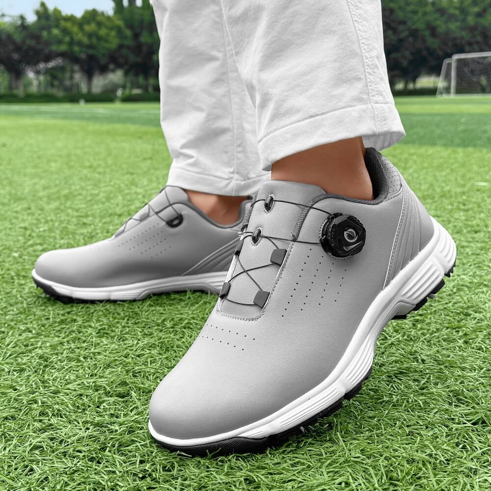 apex dial men’s golf shoes-grey