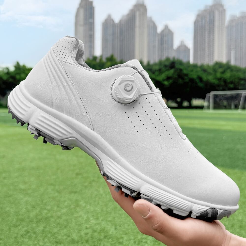 apex dial men's golf shoes white
