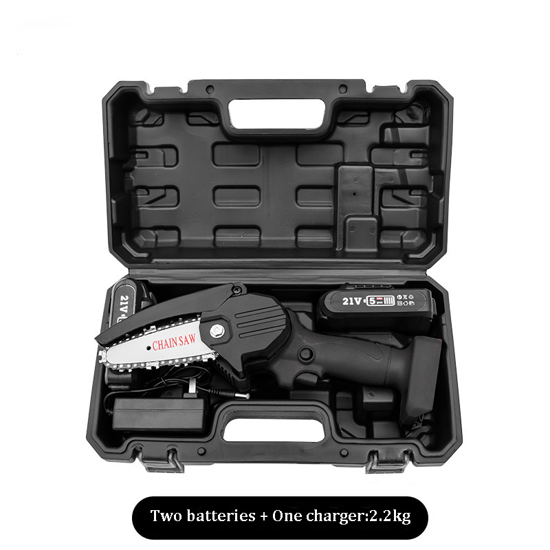 Cordless handheld 4-inch Mini Chainsaw