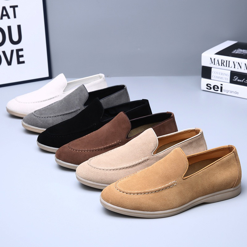 men’s premium suede loafers