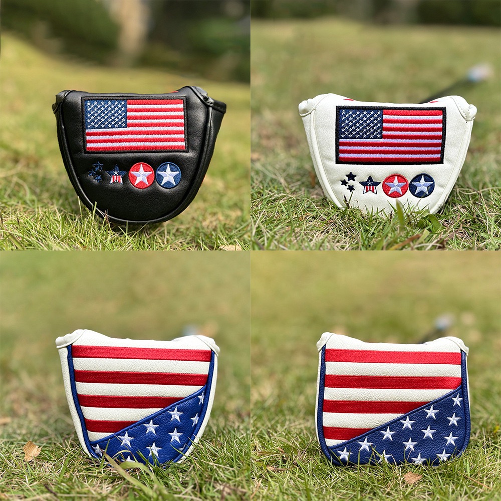 Stars & Stripes USA Edition Golf Mallet Putter Headcover