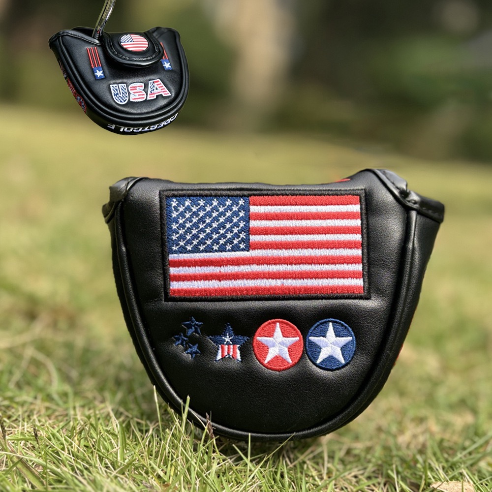 Stars & Stripes USA Edition Golf Mallet Putter Headcover