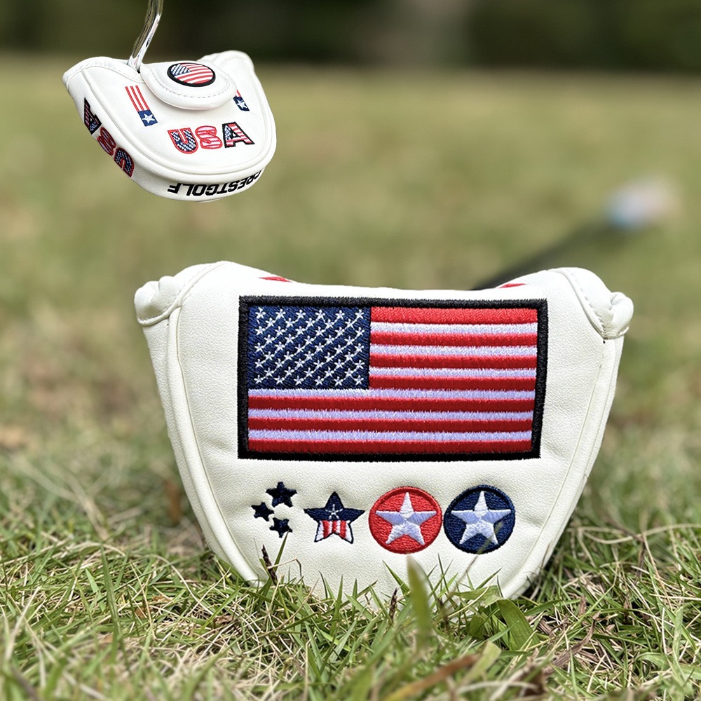 Stars & Stripes USA Edition Golf Mallet Putter Headcover
