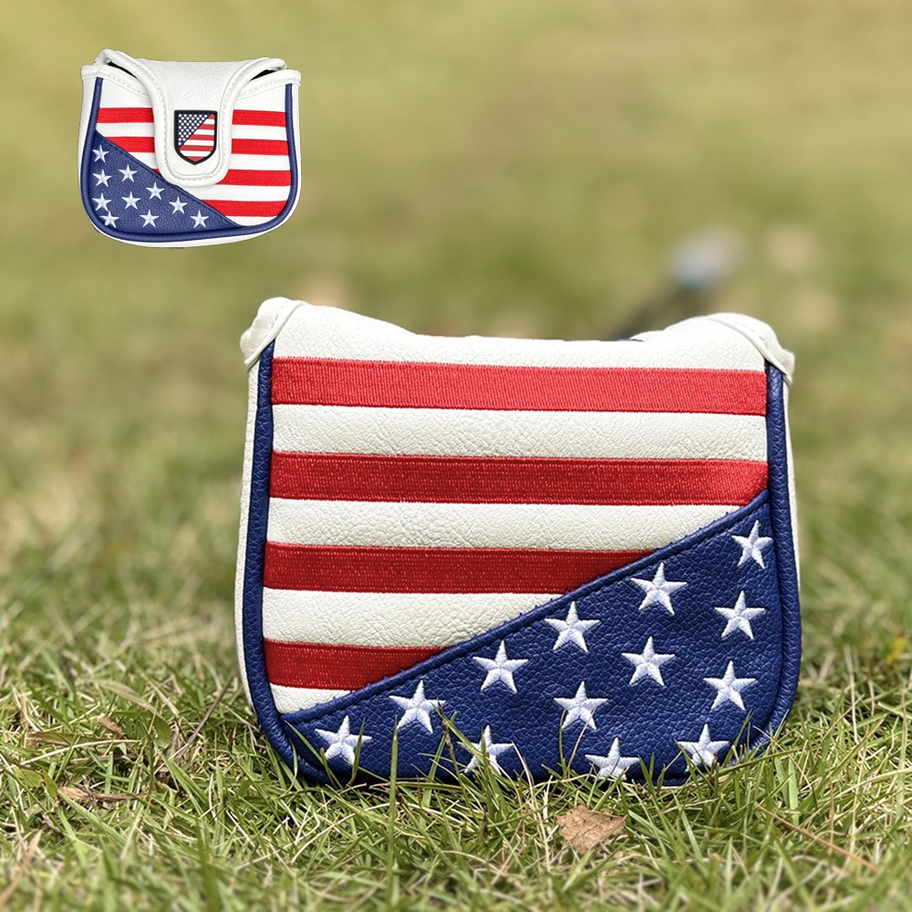 Stars & Stripes USA Edition Golf Mallet Putter Headcover