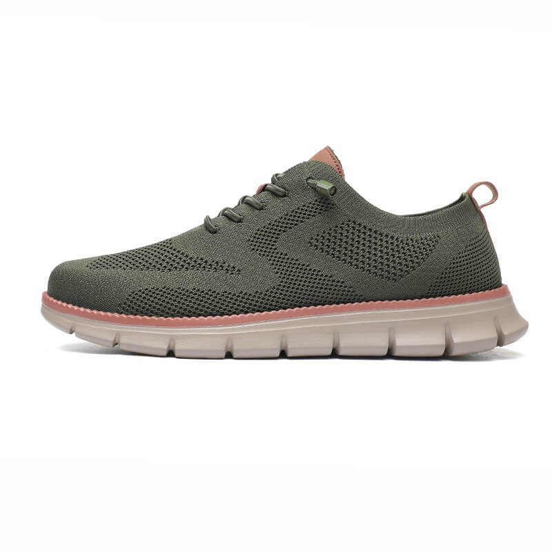 men's ultra light walking shoes loafer green