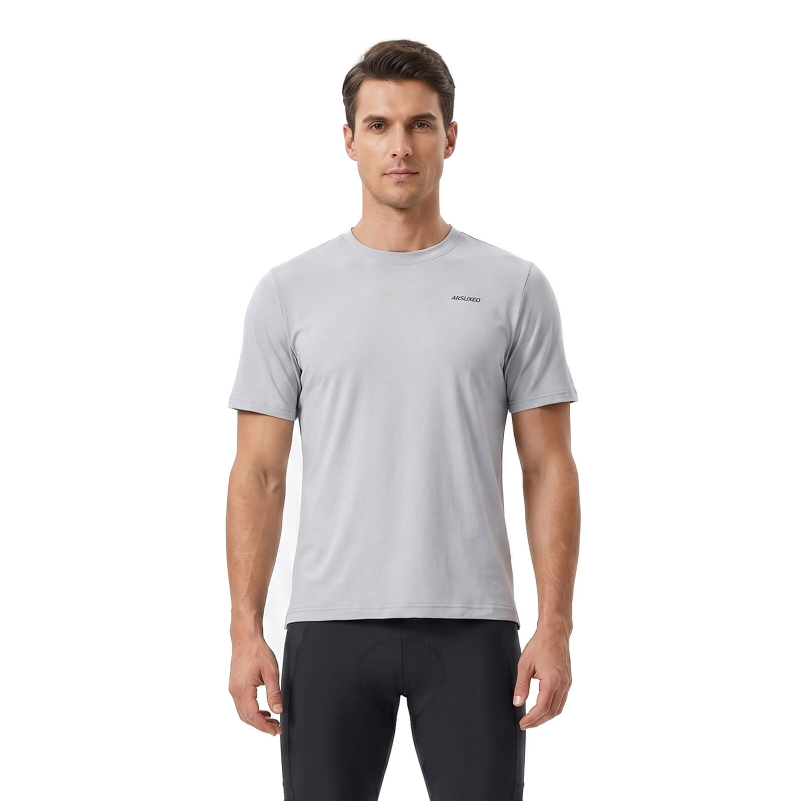 performance cycling tech tee gray model