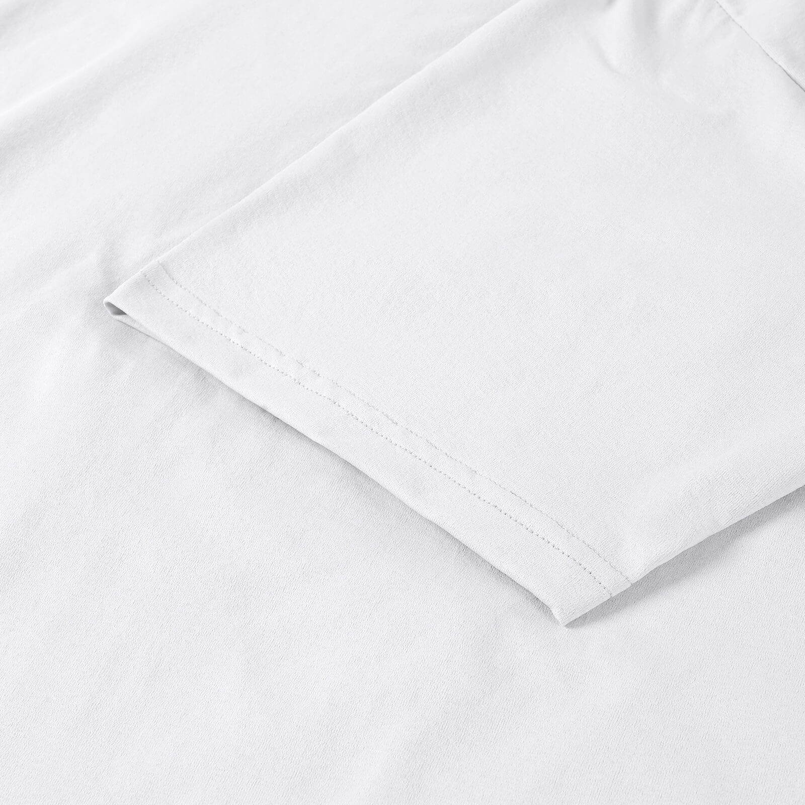 performance cycling tech tee white sleeve