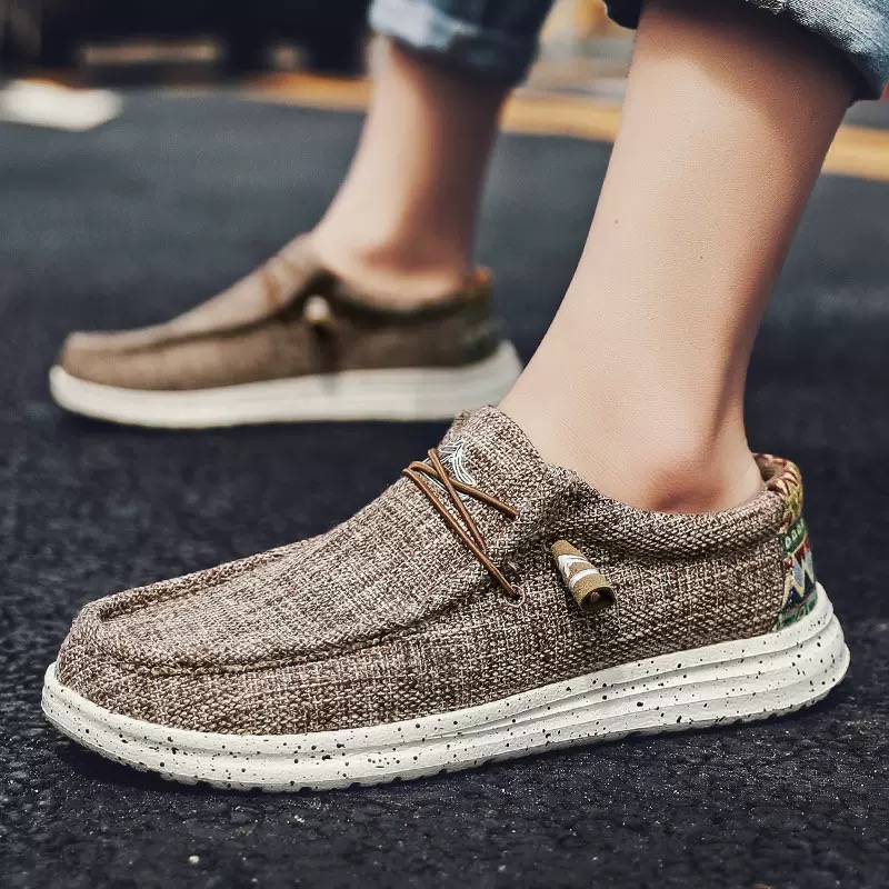 men slip on loafers