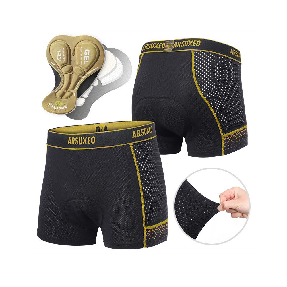 Pro-Air 3D Gel Padded Cycling Underwear – High-Performance Liner for Road & MTB