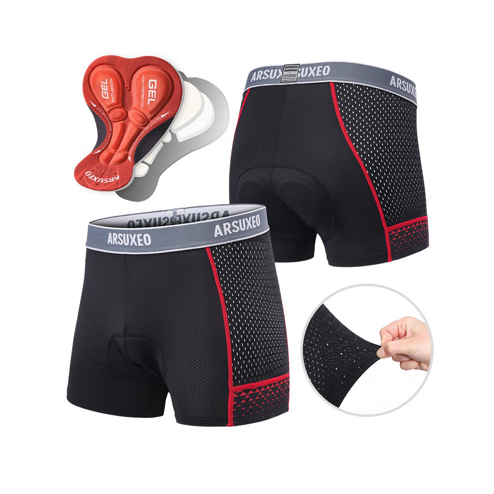 Pro-Air 3D Gel Padded Cycling Underwear – High-Performance Liner for Road & MTB