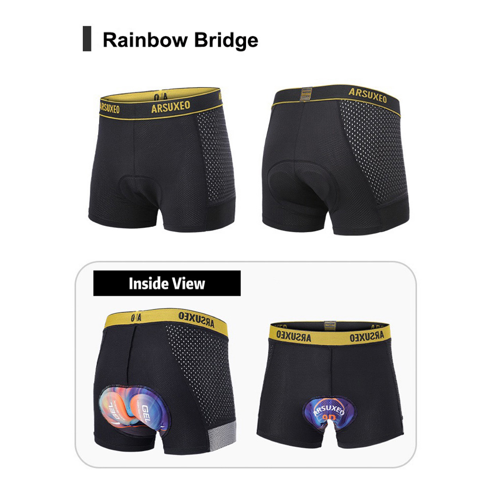 Pro-Air 3D Gel Padded Cycling Underwear – High-Performance Liner for Road & MTB