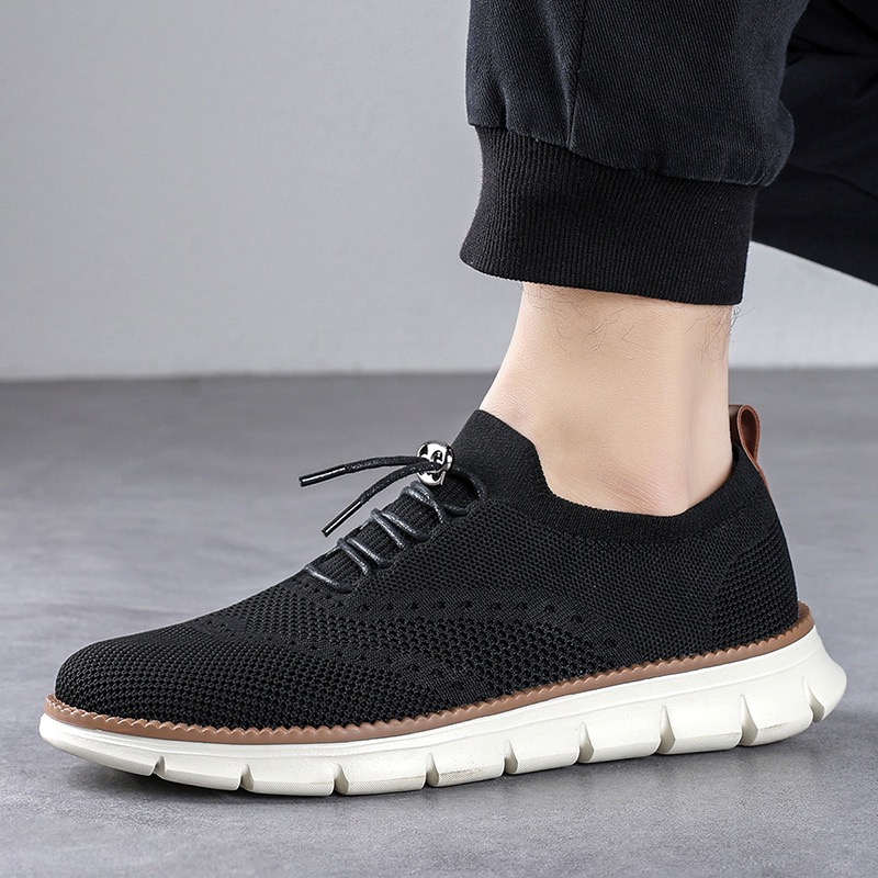ultra lightweight hybrid dress sneakers black