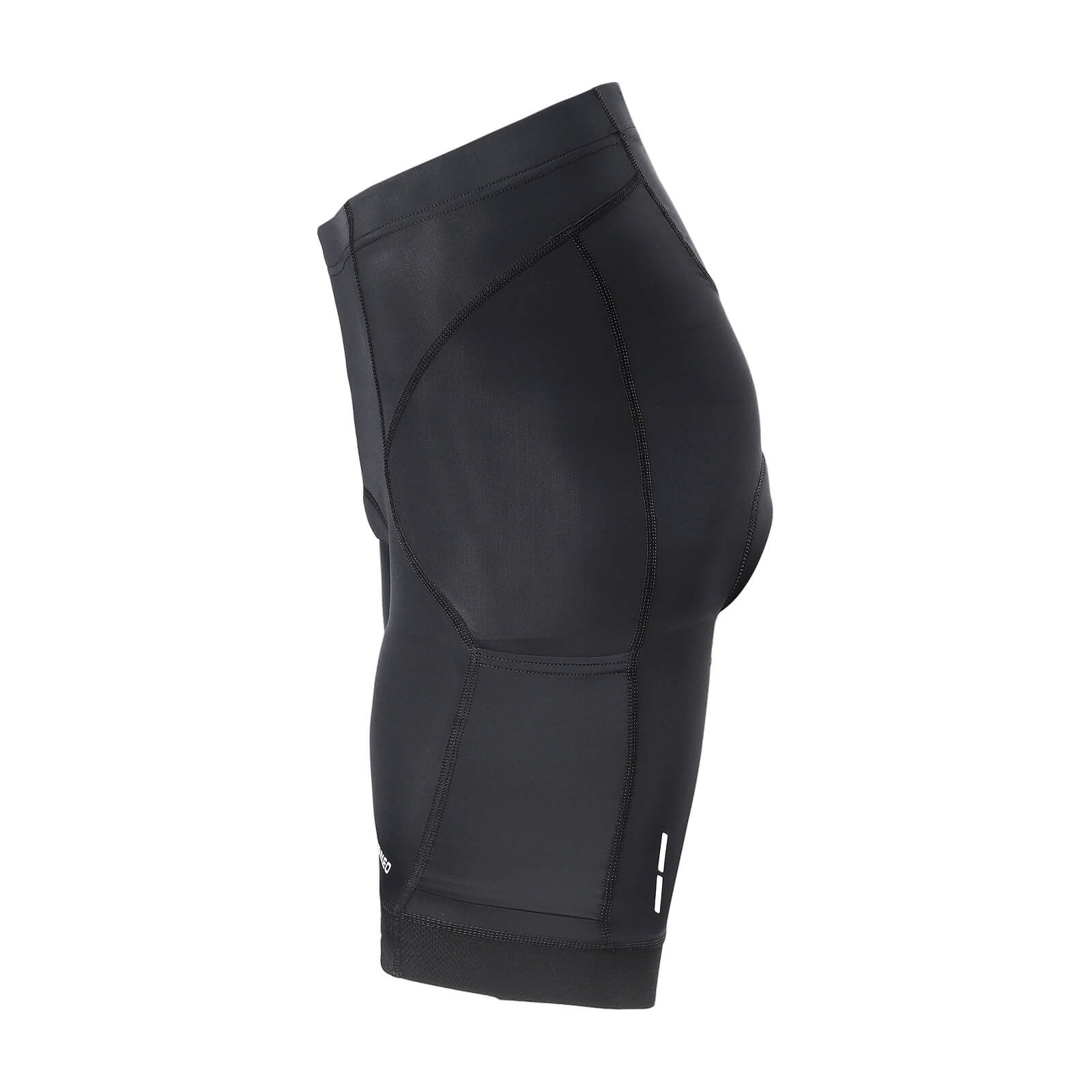 men padded cycling shorts with secure side pockets