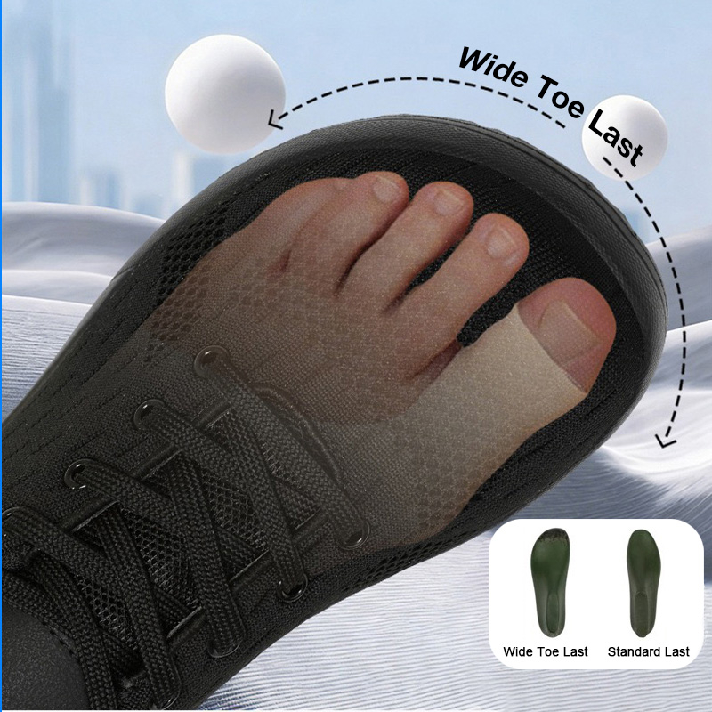 wide toe last shoes vs standard last