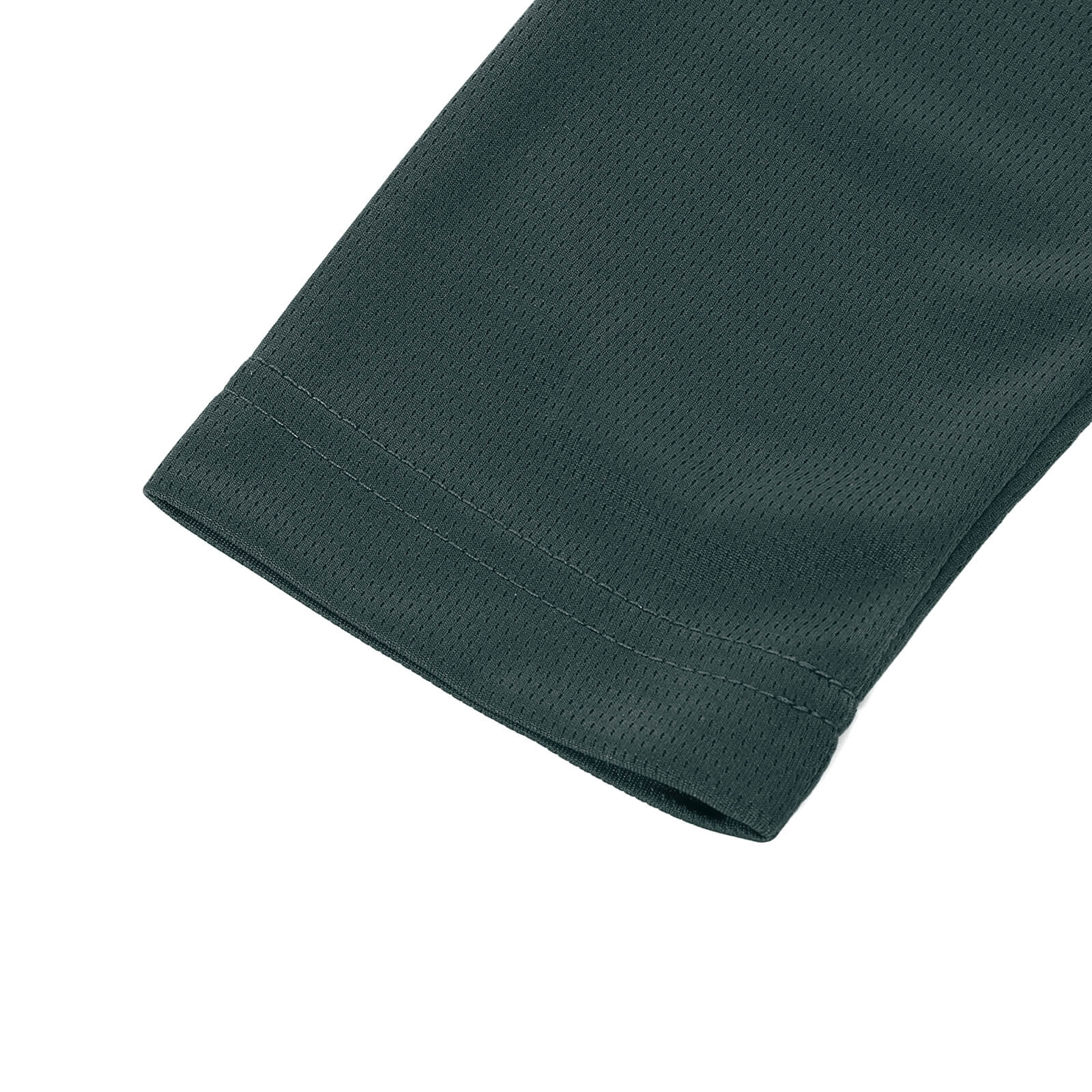 men cycling jersey forest green sleeve