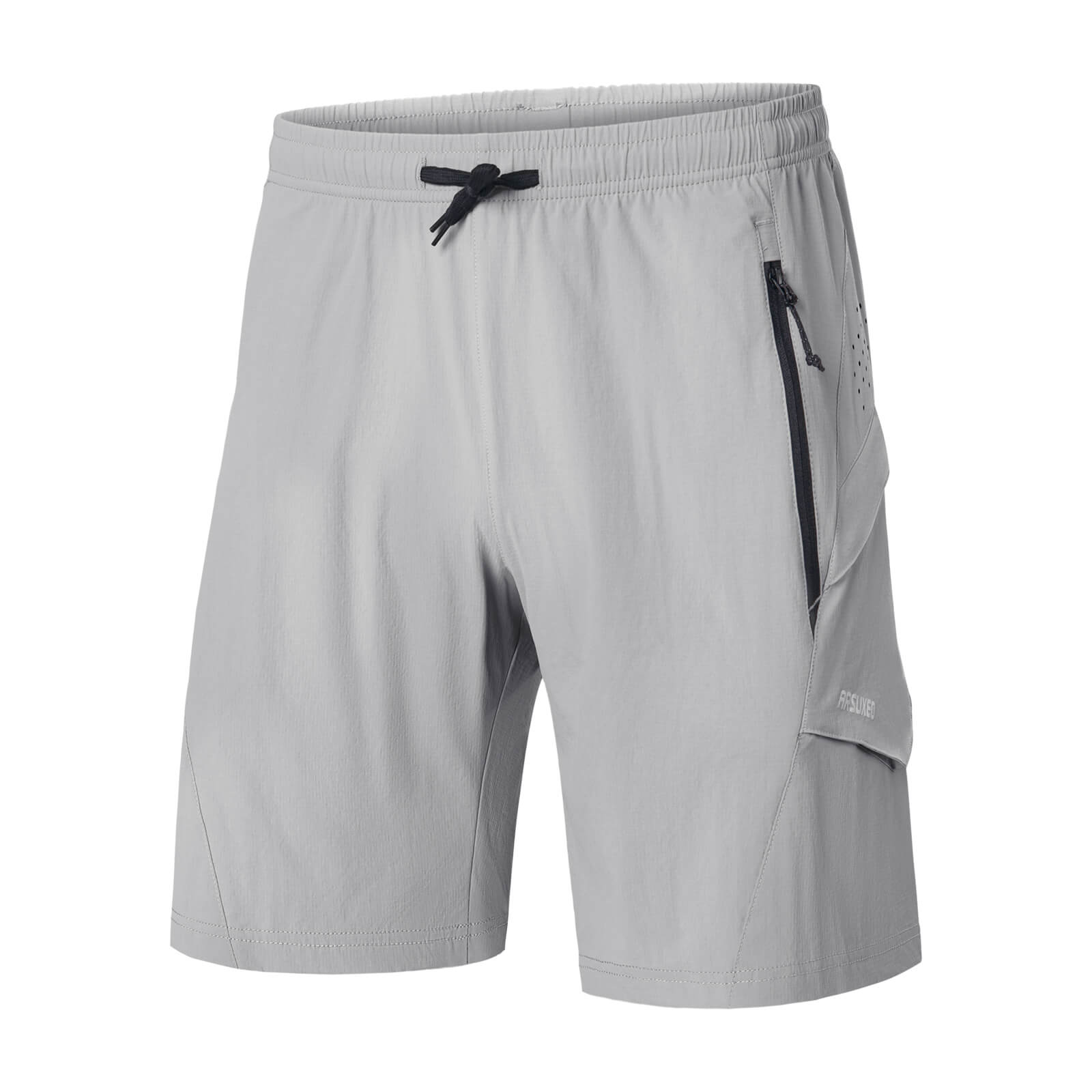 men water repellent multi purpose cycling utility shorts grey
