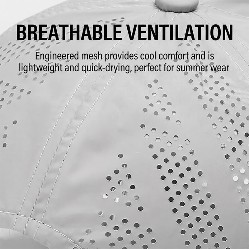 Men’s Lightweight Breathable Mesh Performance Golf Hat