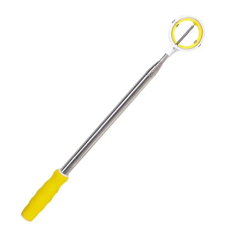 Premium Telescopic Golf Ball Retriever with Automatic Locking Scoop