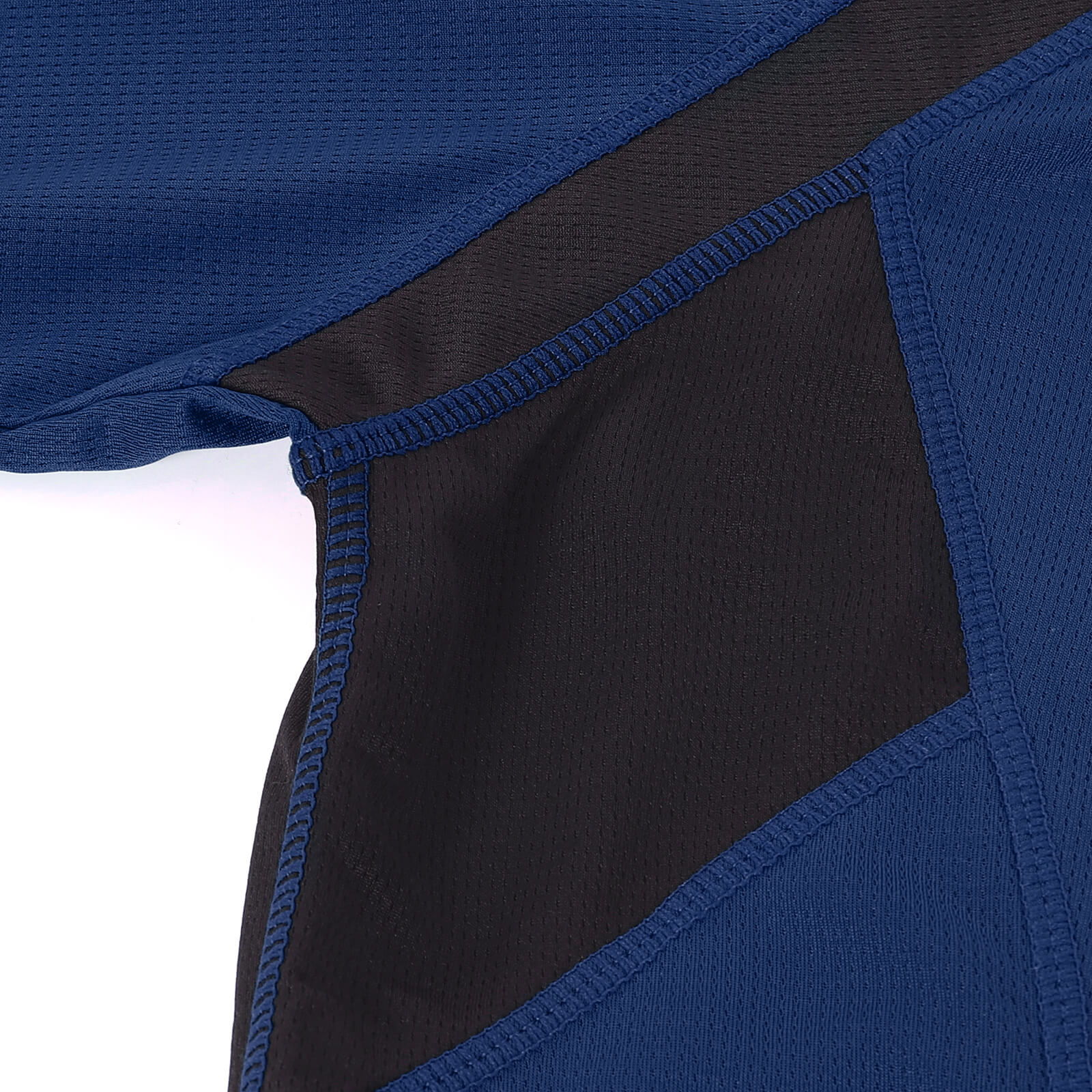 men cycling jersey navy blue stitch