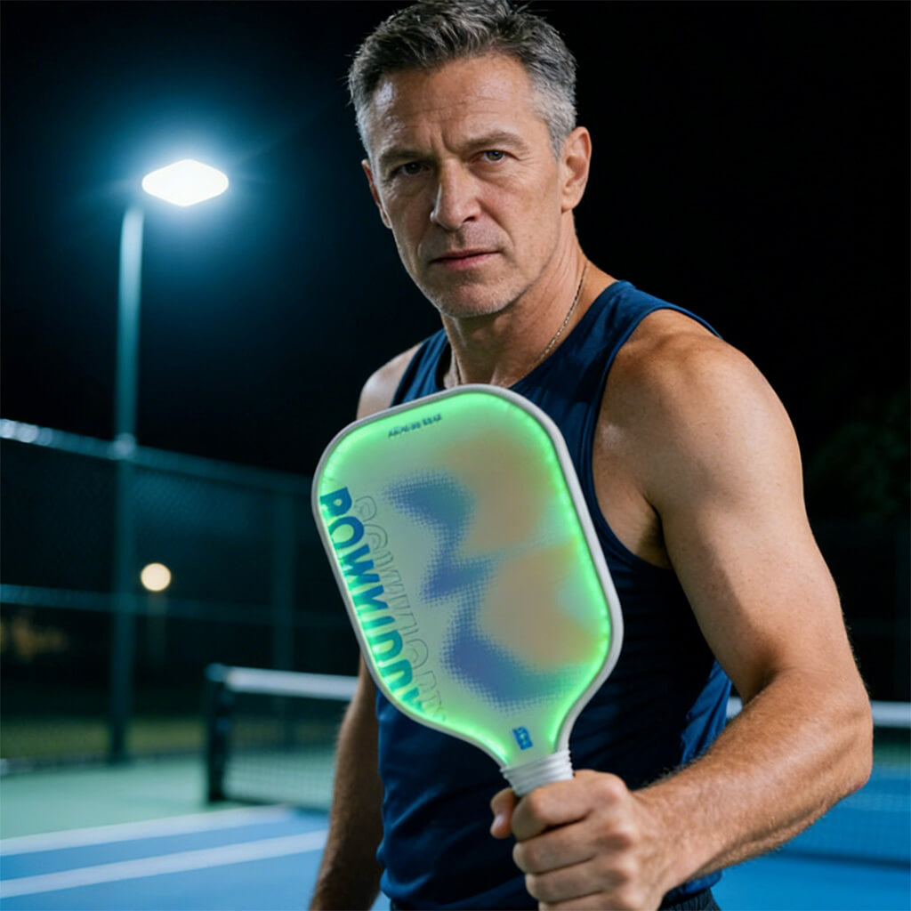 LED pickleball paddles