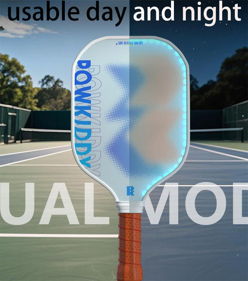 LED pickleball paddles