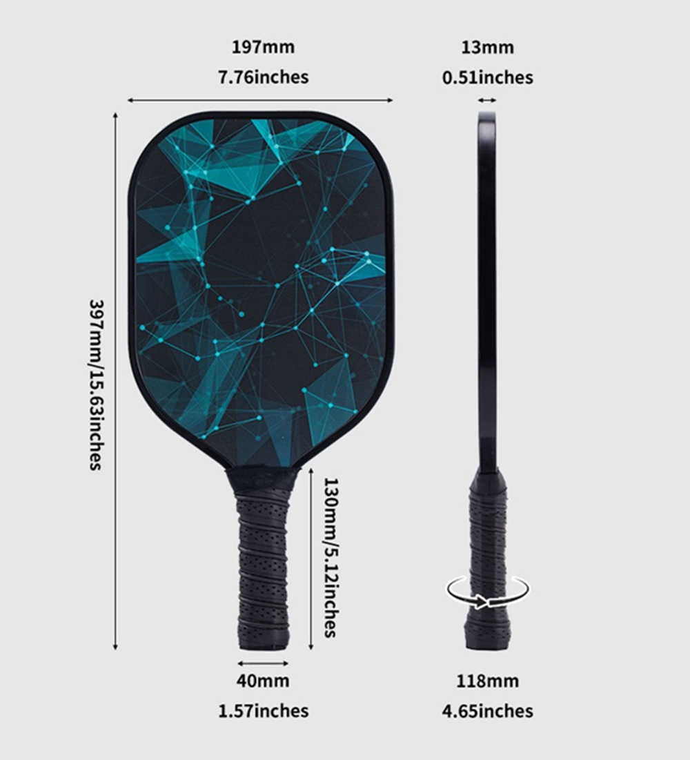 Pickleball Paddle Set Graphite Rackets