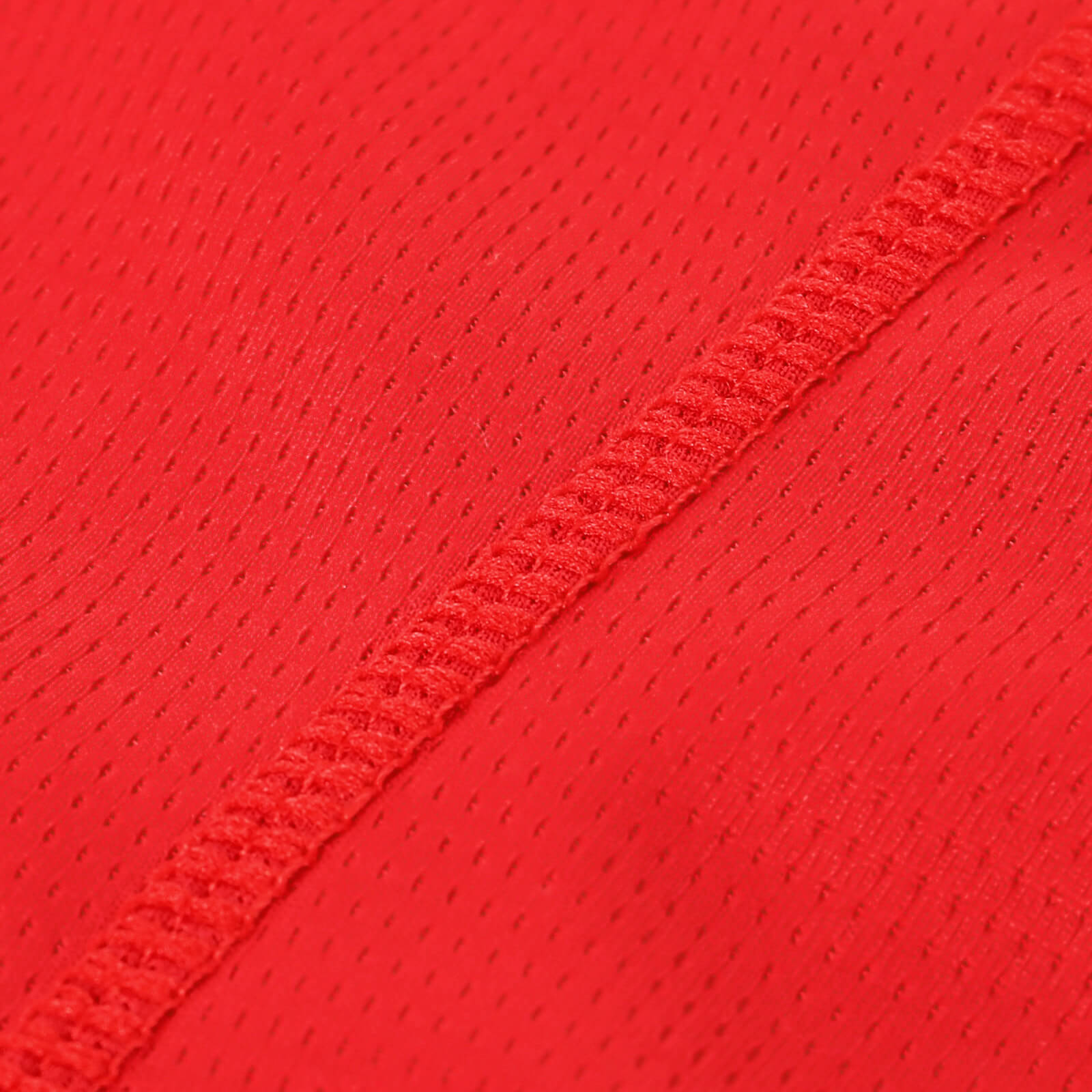 men half zip cycling jersey red stitch