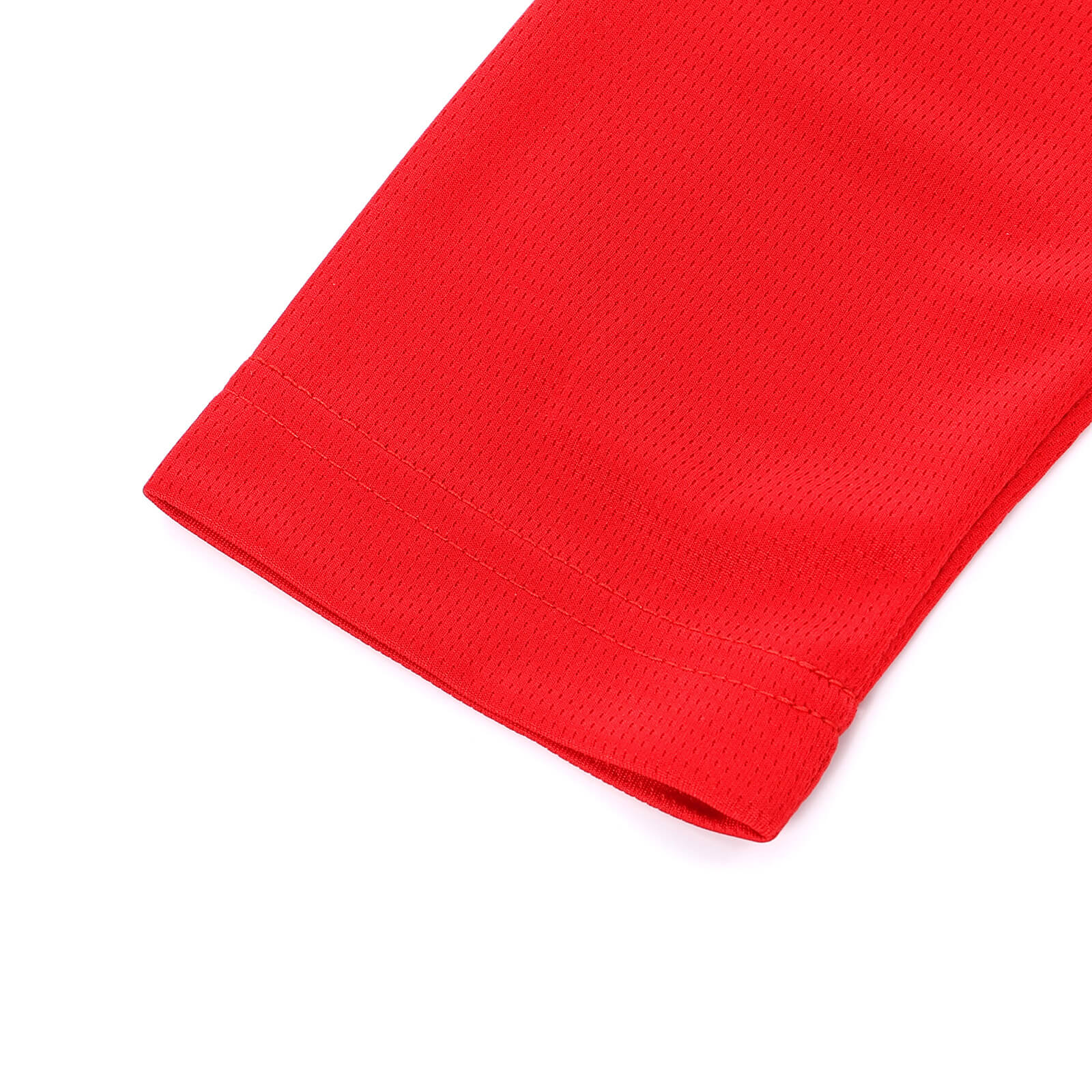 men half zip cycling jersey red sleeve