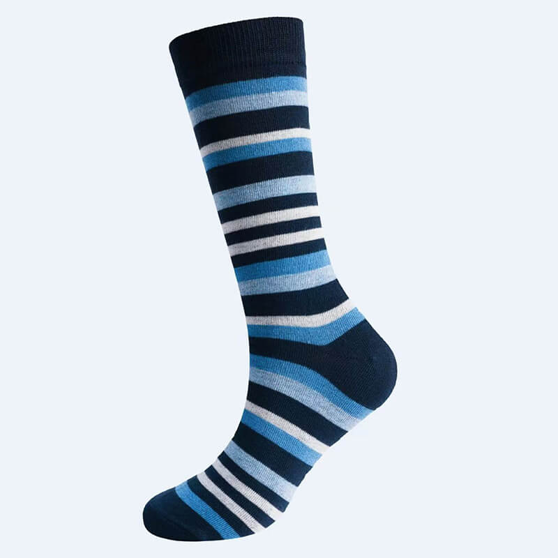 Classic Argyle & Striped Men's Golf Socks