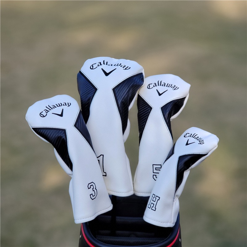 Premium Golf Headcovers - Driver, Fairway Woods (3/5), and Hybrids